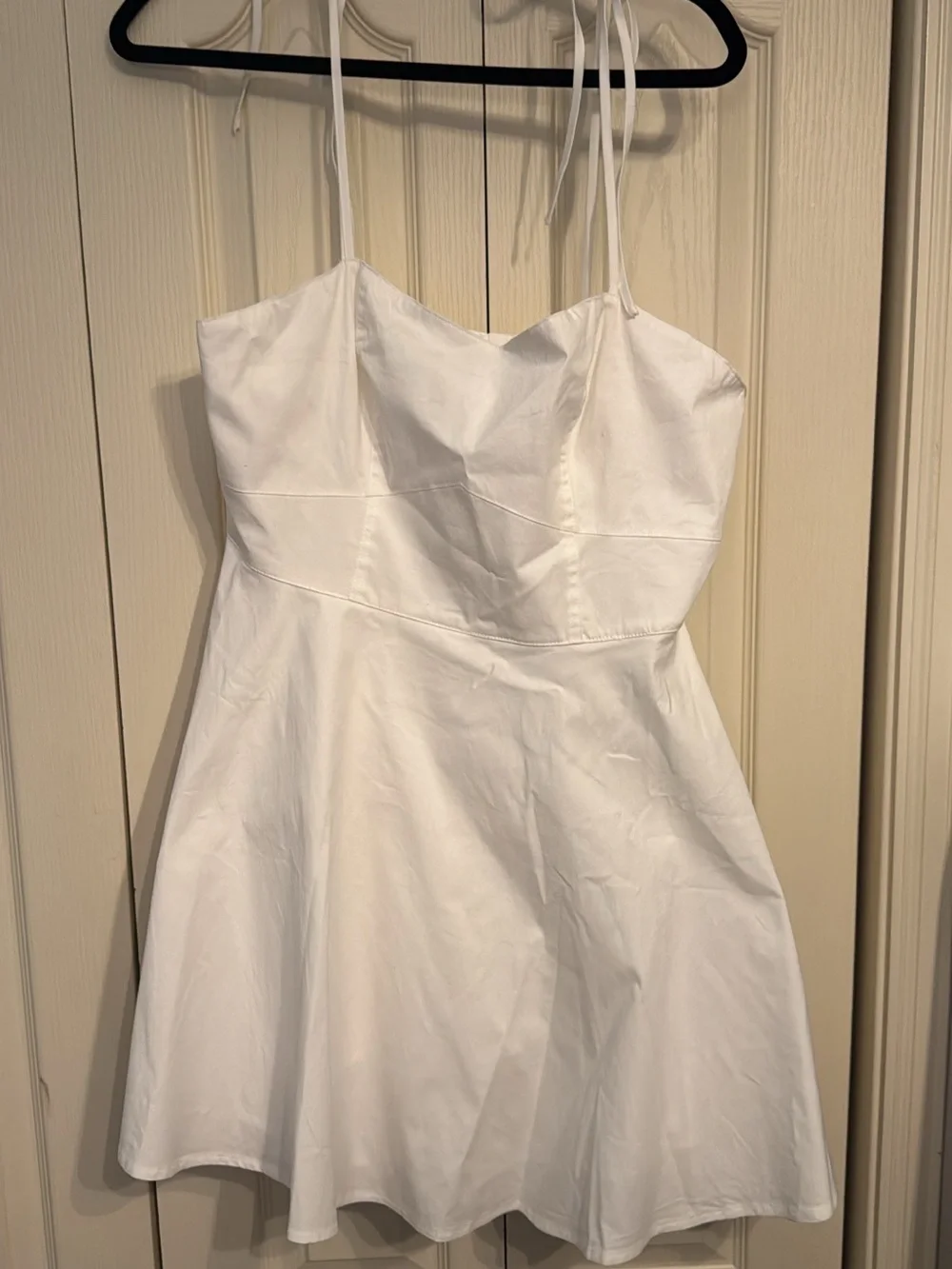 Lulus Size Large White Dress with Adjustable Straps, NWT, Never Worn - Picture 1 of 2